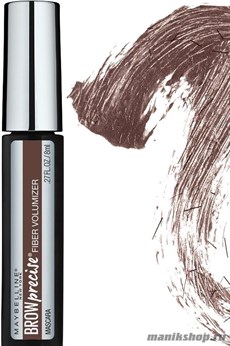 Maybelline Тушь для бровей BROW precise FAIBER filler, тон 05 светло- коричневый