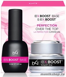 IBX Boost Duo Pack (IBX Boost Base 15мл и IBX Boost 16,5гр) Инновационная система для укрепления ногтей