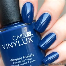 257 Vinylux CND Лак для ногтей Winter Nights 15мл Темно-синий, без перламутра и блесток, плотный