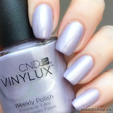 261 Vinylux CND Лак для ногтей Alpine Plum 15мл Приглушенный сиреневый, с перламутром, плотный