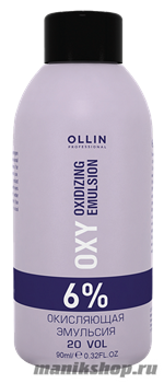 728639 Ollin Окисляющая эмульсия OXY 6% 20vol 90мл