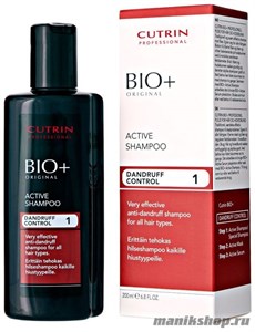 Cutrin BIO+ Активный шампунь против перхоти 200мл