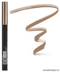 72239 Maybelline Карандаш для бровей  TATTOO BROW тон 110 soft brown