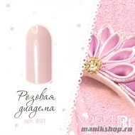 891 Vogue nails Гель-лак для ногтей 10мл Розовая диадема - фото 100115