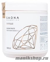 Saona Cosmetics Паста для шугаринга Diamond Line Gold ультра мягкая 1000гр - фото 100367