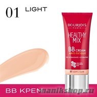 63115 Bourjois 670001 ВВ-крем для лица "Healthy Mix" тон 1 LIGHT - фото 104048