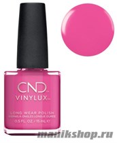 121 VINYLUX CND Hot Pop Pink (Цвет фуксии, плотный, без перламутра) - фото 105063