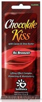 8815 SolBianca Chocolate Kiss 15мл Крем для загара с маслами Какао и Ши (ультра темный)  8 Bronzer - фото 105304