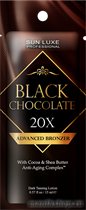 06 Sun Luxe Крем для загара в солярии Black Chocolate 20x Шоколадное безумие 15мл - фото 105685