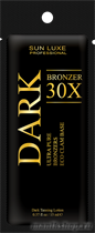 12 Sun Luxe Крем для загара в солярии Dark Bronzer 30x Спелая дыня 15мл - фото 105692