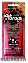 8806 SolBianca Крем для загара 15мл Mirage 18х bronzer (масло жожоба, экстракт моркови и шиповника) - фото 105698