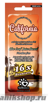 8828 SolBianca Крем для загара 15мл California  16х bronzer (масло органы и сладкого миндаля, экстракт розы) - фото 105702