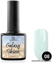 № 08 TNL Гель-лак Galaxy shine 10мл светло-фисташковый с шиммером - фото 105996