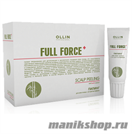 Ollin Full Force Пилинг для кожи головы с экстрактом бамбука 10шт по 15мл - фото 106006