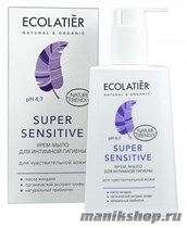 171531 Ecolab Ecolatier Inspirat Мыло-крем для интимной гигиены Super Sensitive для чувств. кожи 250мл - фото 106432