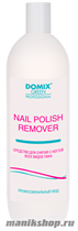 Domix Nail polish remover Средство для снятия с ногтей всех видов лака с ацетоном 1000 мл - фото 107077