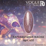 632 Vogue nails Гель-лак для ногтей 10мл Карнавальная Маска - фото 107455