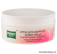Domix Крем для лица с матирующим эффектом для жирной кожи 75мл - фото 108859