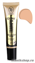 99017 Триумф TF Тональный крем Glow Foundation SPF-15 тон №206 золотистый бежевый - фото 111554