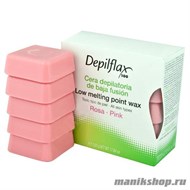 Горячий воск - Розовый Depilflax 500гр - фото 25181