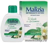 Malizia Гель для интимной гигиены GREEN TEA&amp;JASMINE 200мл 184051 - фото 46837