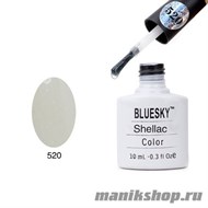 520 Bluesky Shellac Mother of Pearl 10мл (прозрачный с голографическими блестками) - фото 49909