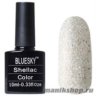 80573 Bluesky Shellac Ice Vapor 10мл (мелкие серебряные и средние голографические блестки) - фото 49961