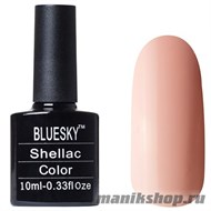 А82 Bluesky Shellac 10мл (Гель-лак пастельный светло-лососевый, без блесток и перламутра, плотный) - фото 49985