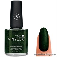 137 VINYLUX CND Pretty Poison (Темно-зеленый, плотный, с микроблеском) - фото 50109