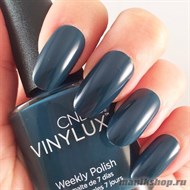 200 VINYLUX CND Couture Covet (Синий с серым подтоном, без блесток и перламутра, плотный) Осень 2015 - фото 54916