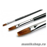 RuNail Кисть для акрила Sable Flat NCF № 7 - фото 86924