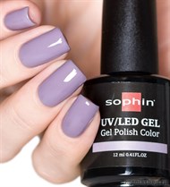 0726 Sophin UV/LED Гель-лак VIOLET BREEZE 12мл Светло-фиолетовый, с текстурой желе - фото 89921