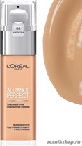 41932 L'OREAL Тональный крем Alliance Perfect, Совершенное слияние" тон D4 золотистый 30мл - фото 93743