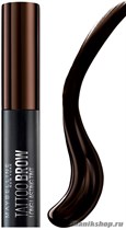 Maybelline Гель для бровей стойкий TATTOO BROW тон 03 темно- коричневый - фото 93815