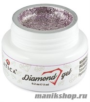 Atica Гель-Паста для ногтей Diamond Purple 5мл Сиреневый - фото 97584