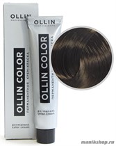 4/3 Ollin Color Перманентная крем-краска для волос 60мл шатен золотистый - фото 98698