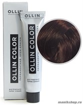 4/4 Ollin Color Перманентная крем-краска для волос 60мл шатен медный - фото 98699