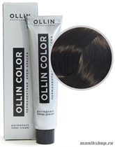 4/71 Ollin Color Перманентная крем-краска для волос 60мл шатен коричнево-пепельный - фото 98701