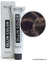 5/1 Ollin Color Перманентная крем-краска для волос 60мл светлый шатен пепельный - фото 98704