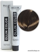 6/7 Ollin Color Перманентная крем-краска для волос 60мл темно-русый коричневый - фото 98720