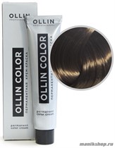 6/71 Ollin Color Перманентная крем-краска для волос 60мл темно-русый коричнево-пепельный - фото 98721