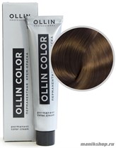 7/7 Ollin Color Перманентная крем-краска для волос 60мл русый коричневый - фото 98733