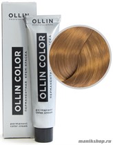 9/03 Ollin Color Перманентная крем-краска для волос 60мл блондин прозрачно-золотистый - фото 98749