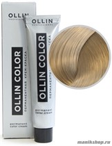 9/1 Ollin Color Перманентная крем-краска для волос 60мл блондин пепельный - фото 98750