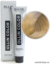 10/0 Ollin Color Перманентная крем-краска для волос 60мл светлый блондин - фото 98761