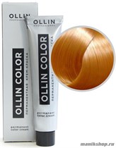 10/43 Ollin Color Перманентная крем-краска для волос 60мл светлый блондин медно-золотистый - фото 98768