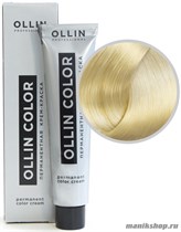 11/3 Ollin Color Перманентная крем-краска для волос 60мл специальный блондин золотистый - фото 98778