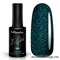 № 100 InGarden X-Gel Гель-лак для ногтей 8мл, состоит из аквамариновых блесток