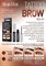 048036 Alvin D'or Гель-тинт стойкий для бровей Tattoo brow gel, тон 01 chocolate brown EG-01