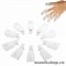 RuNail Зажим для снятия гель-лака 10шт
